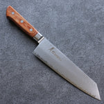 Sakai Takayuki VG5 Hammered Kiritsuke Gyuto  190mm Brown Pakka wood Handle - Japannywholesale