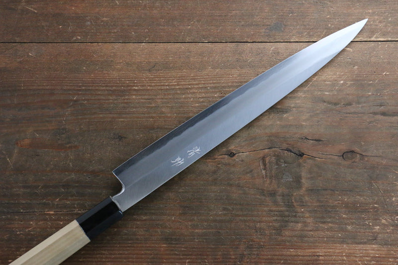 Seisuke [Left Handed] White Steel No.2 Kasumitogi Yanagiba - Japannywholesale