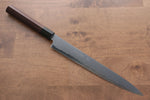 Jikko White Steel No.2 Sujihiki  240mm Shitan Handle - Japannywholesale