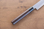 Jikko White Steel No.2 Sujihiki  240mm Shitan Handle - Japannywholesale