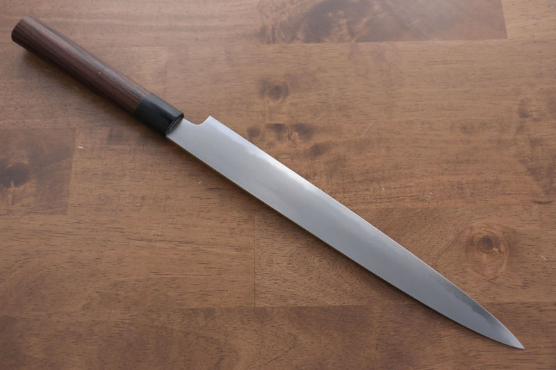 Jikko White Steel No.2 Sujihiki  270mm Shitan Handle - Japannywholesale