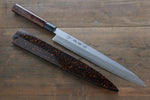 Sakai Takayuki Shikisai Kincha INOX Yanagiba  Lacquered Handle with Sheath - Japannywholesale