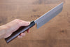 Jikko White Steel No.2 Migaki Finished Nakiri  165mm Shitan Handle - Japannywholesale