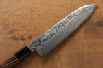 Sakai Takayuki Galaxy ZA-18 Damascus Santoku  180mm Wenge Handle - Japannywholesale