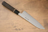 Seisuke Swedish Steel-stn Santoku  180mm Burned Chestnuts Handle - Japannywholesale