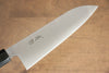 Seisuke Swedish Steel-stn Santoku  180mm Burned Chestnuts Handle - Japannywholesale