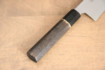 Seisuke Swedish Steel-stn Santoku  180mm Burned Chestnuts Handle - Japannywholesale