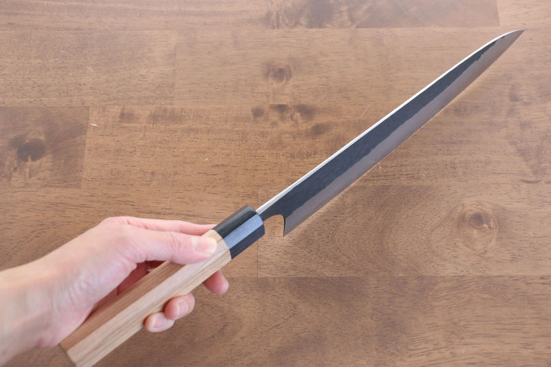 Masakage Koishi Blue Super Black Finished Gyuto  240mm American Cherry Handle - Japannywholesale