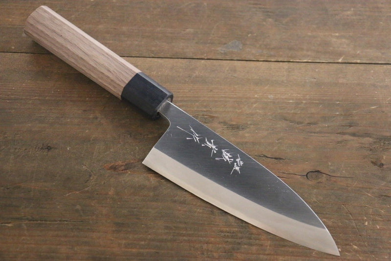 Shigeki Tanaka Silver Steel No.3 Deba  165mm Walnut Handle - Japannywholesale