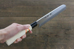 Sakai Takayuki Kasumitogi White Steel Kamagata Usuba  Magnolia Handle - Japannywholesale