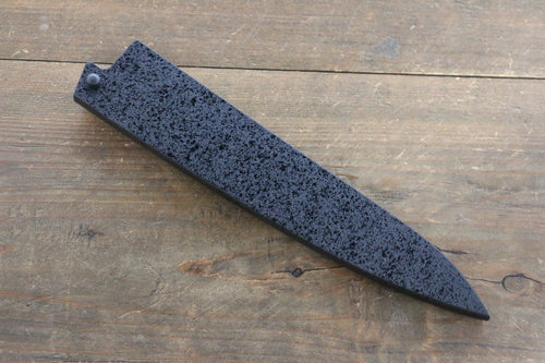 Black Saya Sheath for Petty Chef's Knife with Plywood Pin-180mm - Japannywholesale