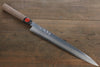 Shigeki Tanaka Silver Steel No.3 Yanagiba  300mm Walnut Handle - Japannywholesale