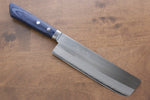 Kunihira VG1 Migaki Finished Usuba  165mm Blue Pakka wood Handle - Japannywholesale