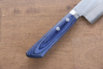 Kunihira VG1 Migaki Finished Usuba  165mm Blue Pakka wood Handle - Japannywholesale