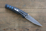 MCUSTA Katana VG10 Pocket Knife 80mm Aluminium (Black/Blue) Handle - Japannywholesale