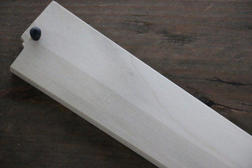 Magnolia Saya Sheath for Yanagiba Sashimi Knife with Plywood Pin - 240mm - Japannywholesale