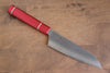 Sakai Takayuki VG10 33 Layer Damascus Kengata Santoku  160mm Live oak Lacquered (Kouseki) Handle - Japannywholesale