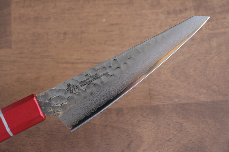 Sakai Takayuki VG10 33 Layer Damascus Sabaki  150mm Live oak Lacquered (Kouseki) Handle - Japannywholesale