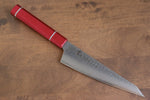 Sakai Takayuki VG10 33 Layer Damascus Sabaki  180mm Live oak Lacquered (Kouseki) Handle - Japannywholesale