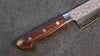 Seisuke Swedish Steel-stn Hammered Gyuto  180mm Mahogany Handle - Japannywholesale