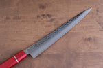 Sakai Takayuki VG10 33 Layer Damascus Sujihiki  240mm Live oak Lacquered (Kouseki) Handle - Japannywholesale