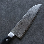 Seisuke ZA-18 Damascus Santoku  165mm Black Pakka wood Handle - Japannywholesale