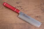 Sakai Takayuki VG10 33 Layer Damascus Nakiri  160mm Live oak Lacquered (Kouseki) Handle - Japannywholesale