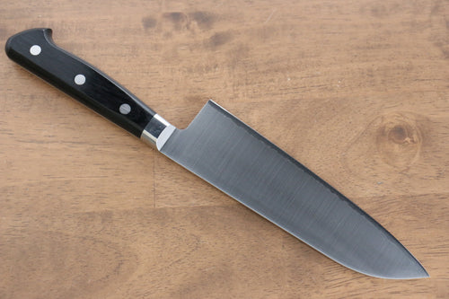 Takamura Knives VG10 Migaki Finished Santoku  170mm Black Pakka wood Handle - Japannywholesale