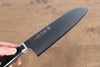 Takamura Knives VG10 Migaki Finished Santoku  170mm Black Pakka wood Handle - Japannywholesale