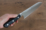 Takamura Knives VG10 Migaki Finished Santoku  170mm Black Pakka wood Handle - Japannywholesale