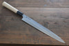 Sukenari White Steel No.2 Hongasumi Yanagiba  Magnolia Handle - Japannywholesale