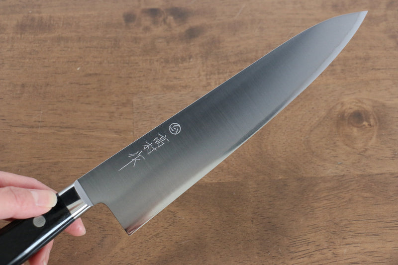 Takamura Knives VG10 Migaki Finished Gyuto  210mm Black Pakka wood Handle - Japannywholesale