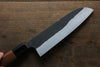 Ogata White Steel No.2  Black Finished Santoku  165mm with Walnut Handle - Japannywholesale