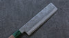 Seisuke Blue Super Hammered Nakiri  165mm Walnut(With Double Green Pakka wood) Handle - Japannywholesale