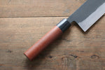 Ogata White Steel No.2  Kurouchi Damascus Nakiri  165mm with Jarrah Handle - Japannywholesale