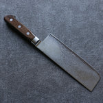 Seisuke VG10 33 Layer Damascus Nakiri  165mm Brown Pakka wood Handle - Japannywholesale