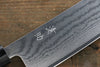 Seisuke VG10 63 Layer Damascus Usuba  165mm Shitan Handle - Japannywholesale