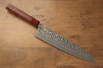 Yoshimi Kato SG2 Damascus Gyuto Japanese Chef Knife 240mm with Honduras Handle - Japannywholesale