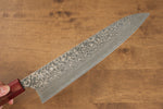 Yoshimi Kato SG2 Damascus Gyuto Japanese Chef Knife 240mm with Honduras Handle - Japannywholesale