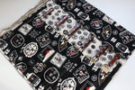 Japanese Style Knife Roll Kurocha-Ura-Shirokamon 7 Pockets - Japannywholesale