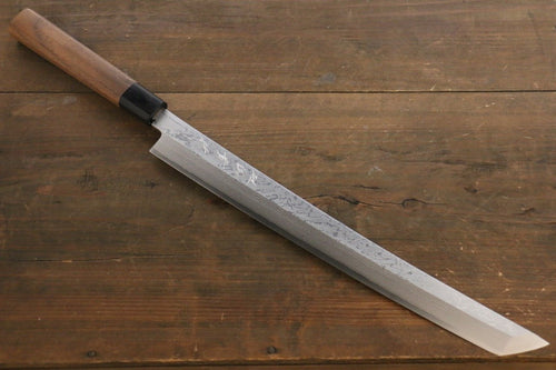 Shigeki Tanaka VG10 Sakimaru Takohiki  330mm Walnut Handle - Japannywholesale