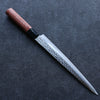 Kanetsune DSR-1K6 Hammered Sujihiki  240mm Red Pakka wood Handle - Japannywholesale