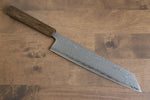 Seisuke Nami AUS10 Mirrored Finish Damascus Kiritsuke  240mm Oak Handle - Japannywholesale