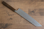 Seisuke Nami AUS10 Mirrored Finish Damascus Kiritsuke  240mm Oak Handle - Japannywholesale