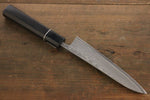 Shigeki Tanaka SG2 Damascus Petty-Utility  150mm Ebony Wood Handle - Japannywholesale