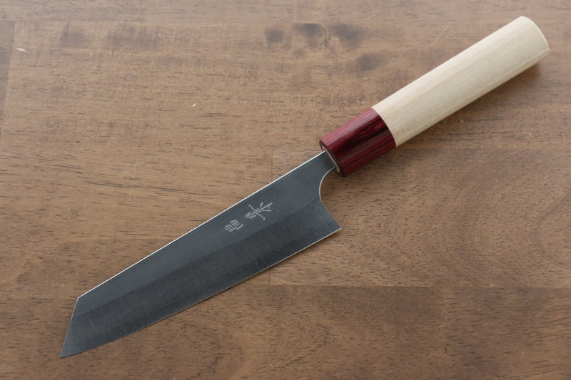 Masakage Yuki White Steel No.2 Nashiji Small Bunka  130mm Magnolia Handle - Japannywholesale