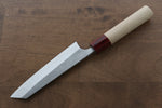 Masakage Yuki White Steel No.2 Nashiji Small Bunka  130mm Magnolia Handle - Japannywholesale