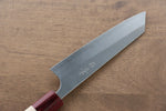 Masakage Yuki White Steel No.2 Nashiji Small Bunka  130mm Magnolia Handle - Japannywholesale