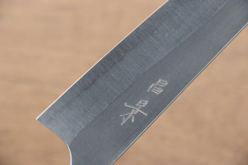 Masakage Yuki White Steel No.2 Nashiji Small Bunka  130mm Magnolia Handle - Japannywholesale