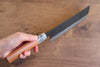 Nao Yamamoto White Steel No.2 Kurouchi Nakiri  180mm Cherry Blossoms Handle - Japannywholesale